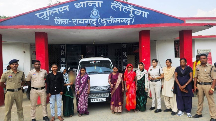 रायगढ़ पुलिस ने झपटमार और पॉकेटमार गिरोह का किया भंडाफोड़, छह आरोपी गिरफ्तार