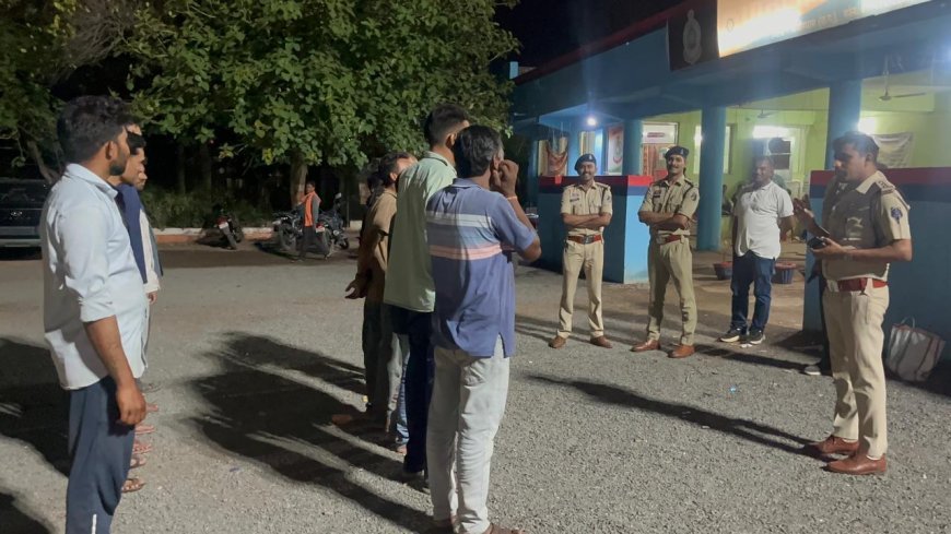 कबीरधाम में पुलिस अधीक्षक धर्मेंद्र सिंह का रात्रिकालीन निरीक्षण, नशाखोरी और यातायात उल्लंघन पर सख्त कार्रवाई