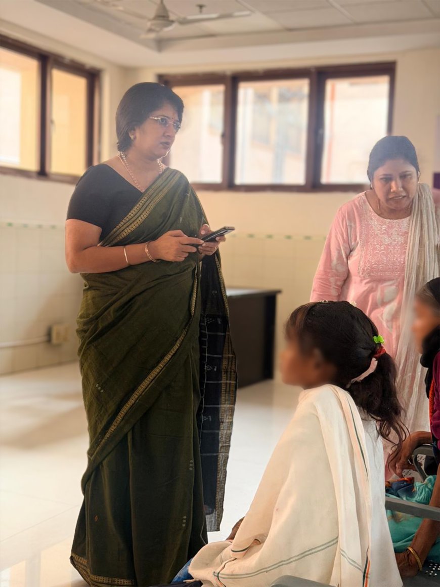डॉ. वर्णिका शर्मा की पहल रंग लाई, गंभीर रूप से बीमार बालिका को एम्स रायपुर में मिला उपचार