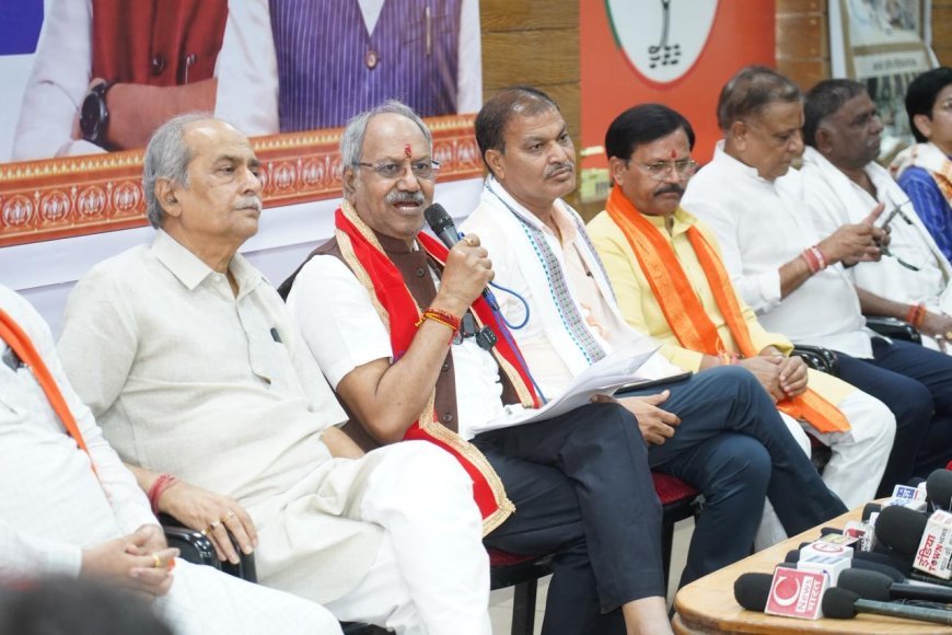 मोदी सरकार के 12 वर्ष: विश्वास, विकास और जनकल्याण का स्वर्णिम अध्याय – बृजमोहन अग्रवाल