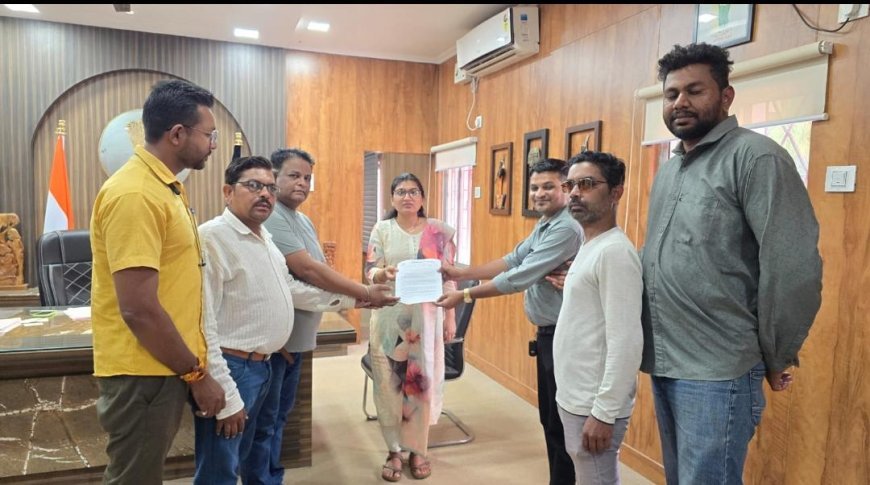 पत्रकार सुरक्षा कानून लागू करने नारायणपुर प्रेस क्लब की पहल, मुख्यमंत्री के नाम सौंपा ज्ञापन