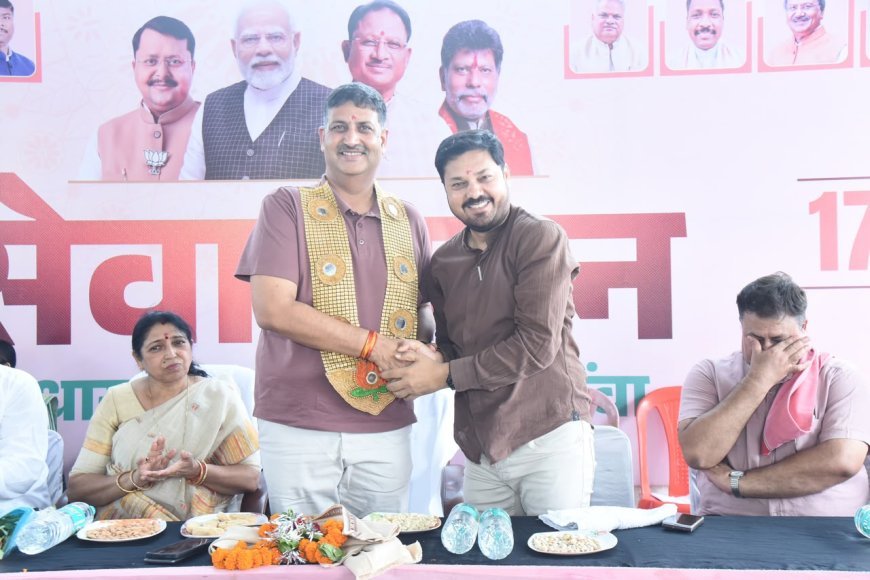धरसींवा में ‘सेवा सदन’ विधायक कार्यालय का शुभारंभ, जनता की समस्याओं के त्वरित समाधान पर जोर