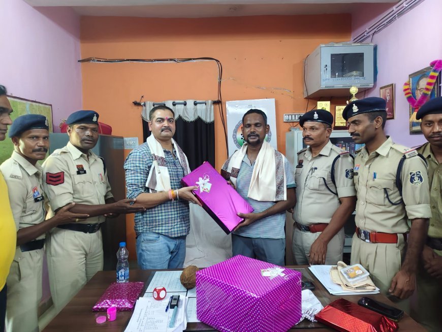 मैनपुर थाना को मिला नया प्रभारी, सिद्धेश्वर प्रताप सिंह ने संभाली कमान