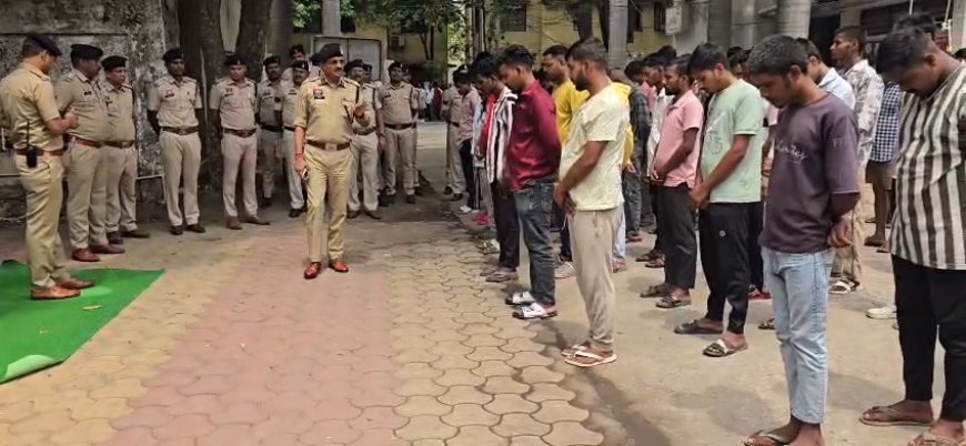 बिलासपुर पुलिस का महा-अभियान, 85 बदमाश गिरफ्तार, 25 को भेजा गया जेल