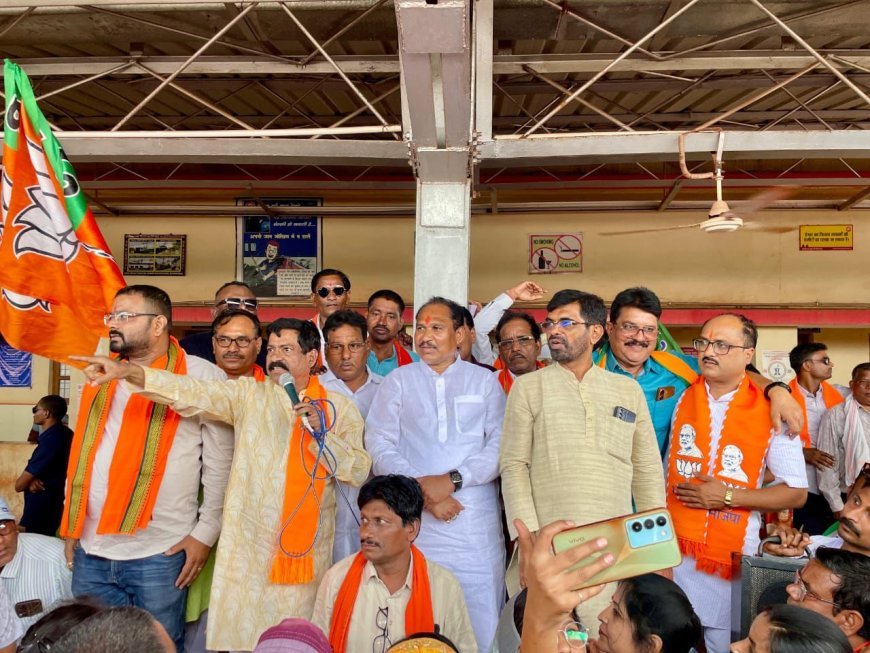 रावघाट रेल सेवा से बस्तर के विकास को मिलेगी नई गति : यशवन्त जैन