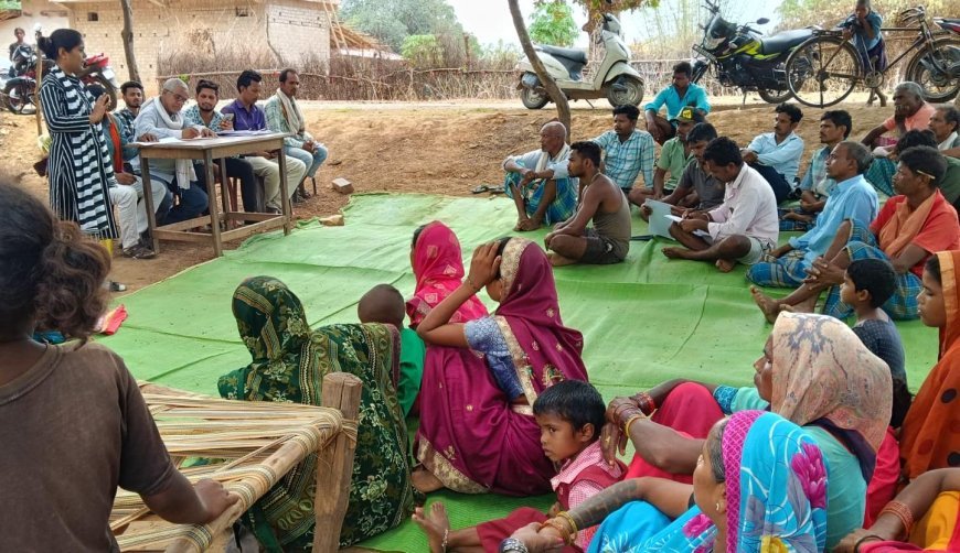 बाल विवाह मुक्त और सशक्त समाज की दिशा में सूरजपुर की पहल, पंचवटी में जागरूकता शिविर आयोजित