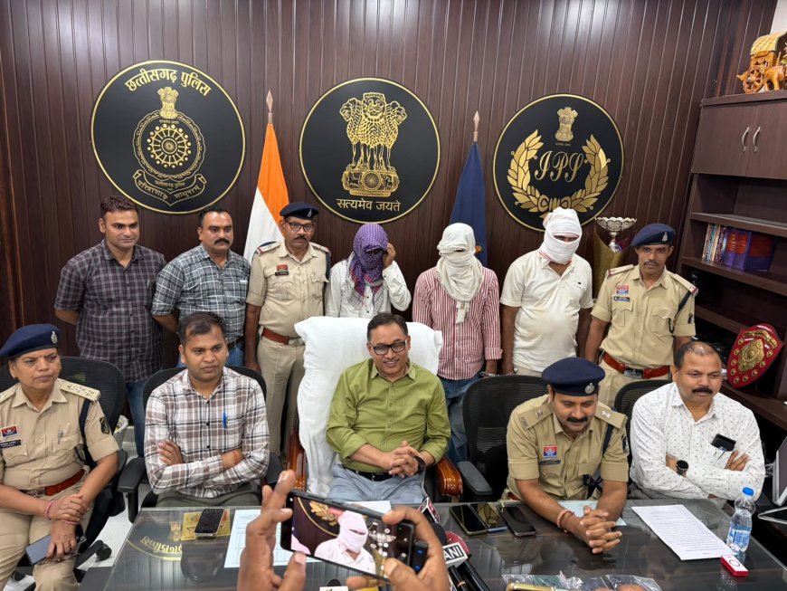 72 घंटे में सुलझा किराना व्यापारी अपहरण कांड, तीन अंतरराज्यीय आरोपी गिरफ्तार