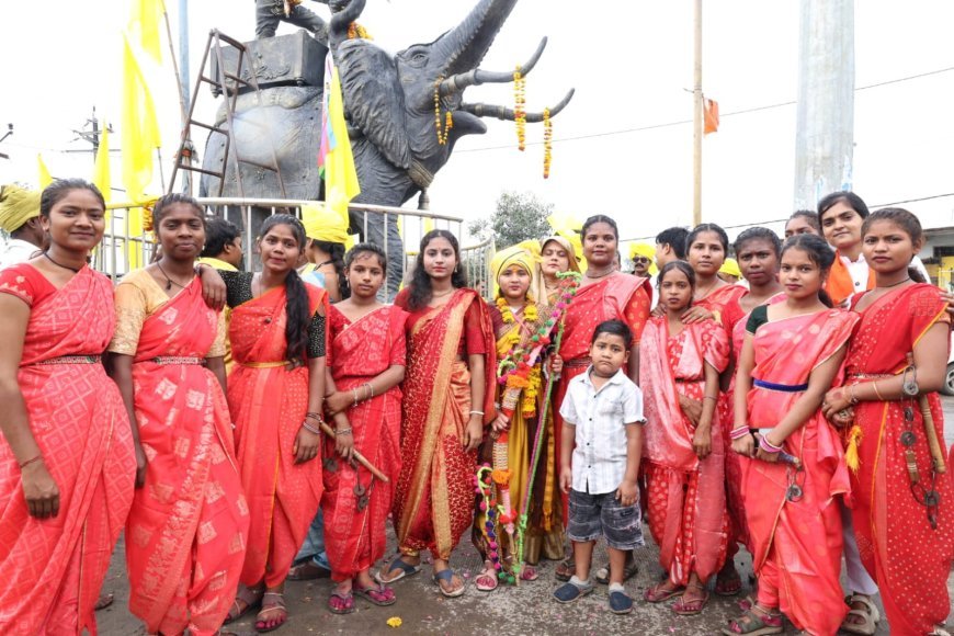 केसली में श्रद्धा के साथ मनाया गया रानी दुर्गावती का बलिदान दिवस, निकली भव्य रैली