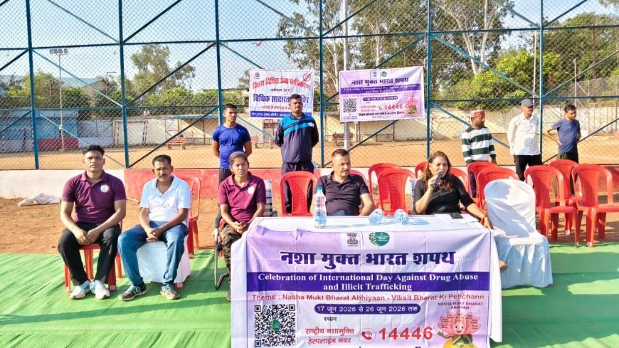 कबीरधाम में नशामुक्त भारत अभियान को मिली नई ऊर्जा, युवाओं ने लिया नशामुक्त समाज निर्माण का संकल्प