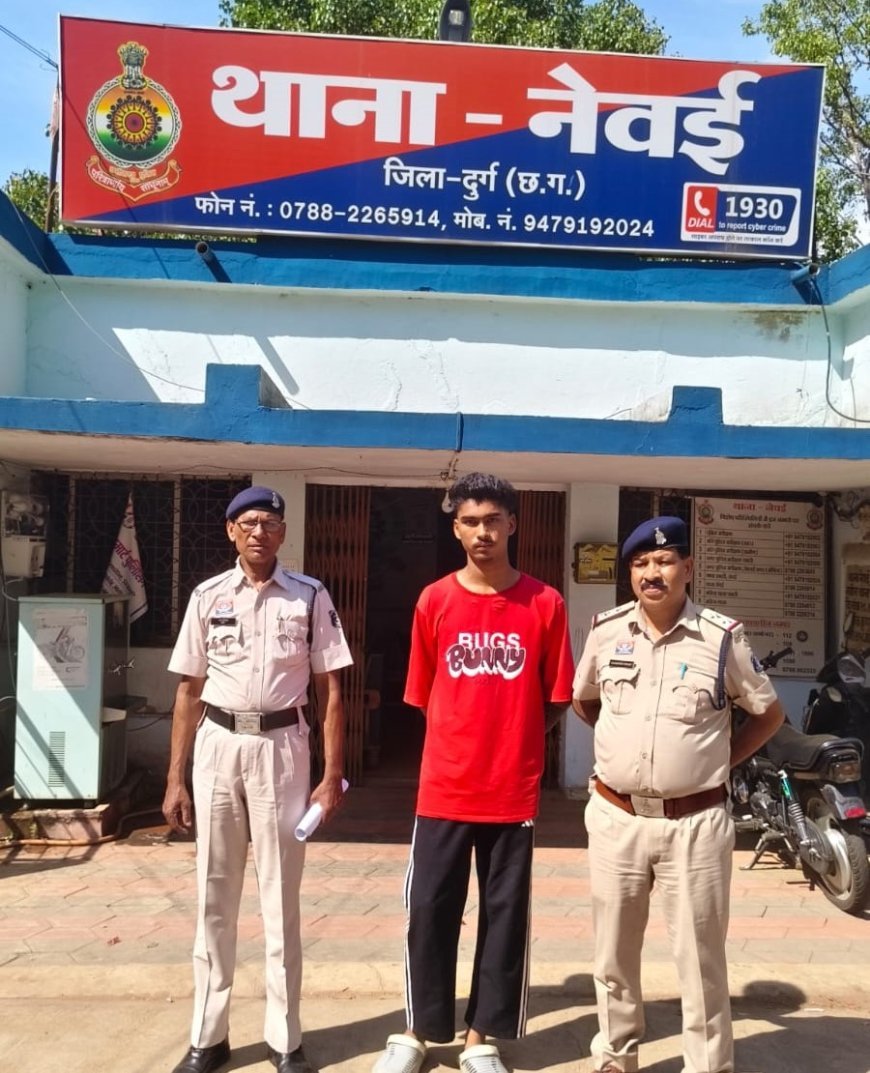 दुर्ग में अल्प्राजोलम टैबलेट के साथ युवक गिरफ्तार, एनडीपीएस एक्ट के तहत कार्रवाई