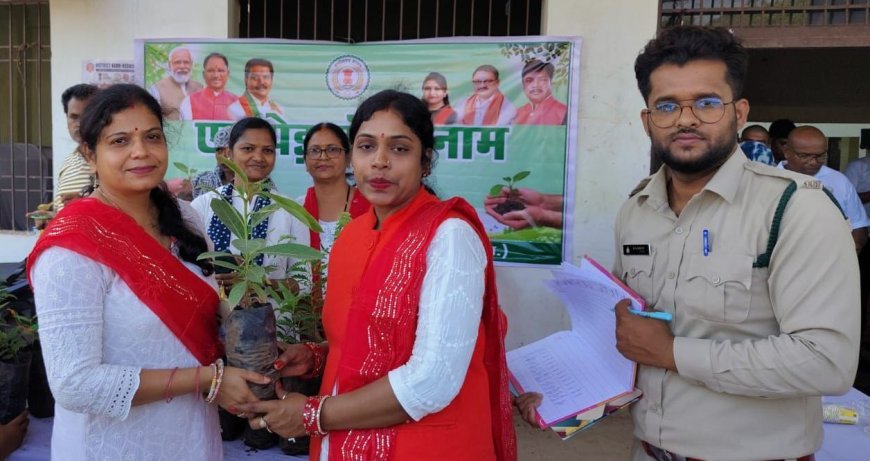 ‘एक पेड़ माँ के नाम’ अभियान से हरित होगा कबीरधाम, 9 लाख पौधरोपण का लक्ष्य