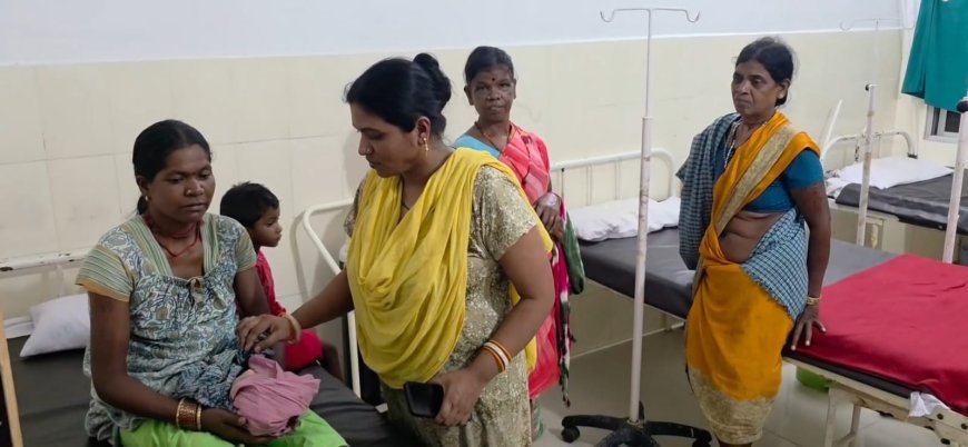 ताला बंद अस्पताल के बरामदे में गूंजी नवजात की किलकारी, स्वास्थ्य व्यवस्था पर उठे सवाल