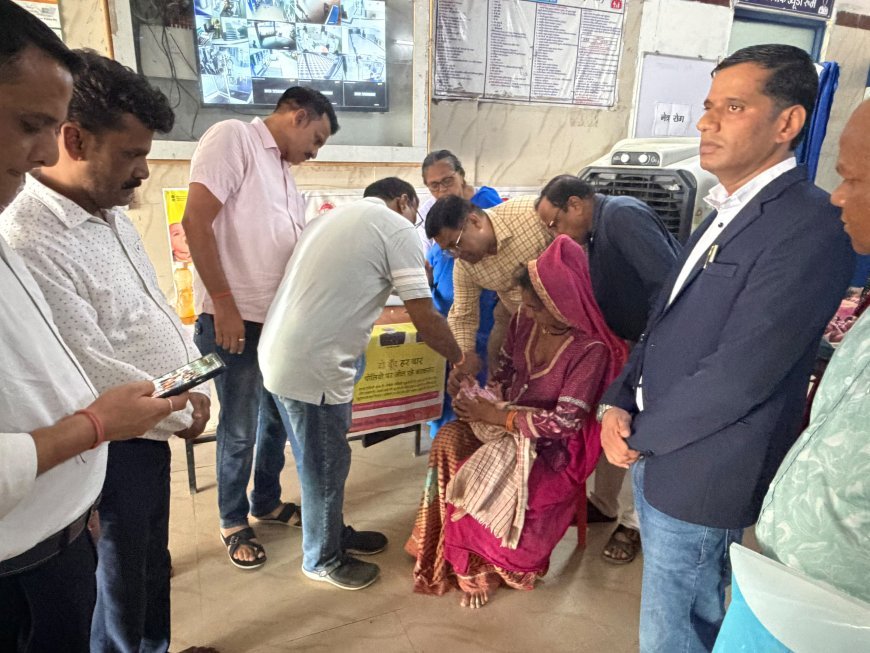 सिविल अस्पताल कन्नौद से पल्स पोलियो अभियान का शुभारंभ, 29 हजार बच्चों को पिलाई जाएगी पोलियो की खुराक