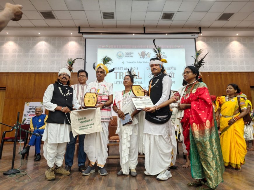 राष्ट्रीय आदिवासी साहित्य महोत्सव में छिंदवाड़ा के साहित्यकारों ने बढ़ाया जिले का गौरव