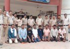 डायल-112 के आरक्षक और चालक पर हमला करने के मामले में 8 आरोपी गिरफ्तार, प्रतापपुर पुलिस की कार्रवाई