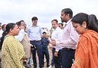 मखाना खेती से बढ़ेगी किसानों की आय, छाती गांव में कृषि मंत्री ने किया निरीक्षण