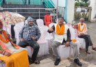 सहारा इंडिया के फरार आरोपियों की गिरफ्तारी की मांग को लेकर रायगढ़ में निवेशकों का एक दिवसीय भूख हड़ताल