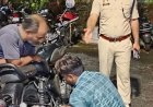 मॉडिफाइड साइलेंसर पर पुलिस का शिकंजा, तीन बुलेट चालकों पर ₹15 हजार का जुर्माना