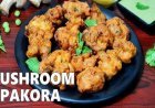 बारिश में चाय के साथ बनाएं कुरकुरे मशरूम के पकौड़े, मिनटों में तैयार होगी स्वादिष्ट रेसिपी