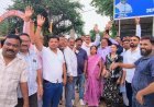 बलरामपुर में रामगोपाल अग्रवाल की गिरफ्तारी के विरोध में कांग्रेस का प्रदर्शन, पीएम मोदी और सीएम साय का पुतला दहन