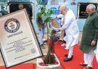 अहमदाबाद में एक घंटे में 3.61 लाख पौधे लगाकर बना गिनीज वर्ल्ड रिकॉर्ड, अमित शाह रहे मौजूद