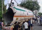 टैंकर में वेल्डिंग के दौरान भीषण ब्लास्ट, एक की मौत, दो गंभीर घायल