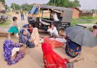 भरसेड़ा में तेज रफ्तार ऑटो की टक्कर से 3 साल की मासूम की मौत, ग्रामीणों ने किया चक्काजाम