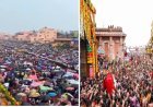 पुरी के बड़ादांड में उमड़ा आस्था का सैलाब, गुंडिचा मंदिर की ओर बढ़ा महाप्रभु जगन्नाथ का रथ 'नंदीघोष'