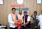 श्रम कल्याण मंडल उपाध्यक्ष किशोर महानंद ने वित्त मंत्री ओपी चौधरी से की मुलाकात, झुग्गी बस्तियों की समस्याओं के समाधान की मांग