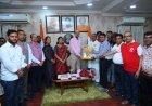 विश्व अंगदान दिवस पर राज्य स्तरीय सम्मान समारोह की तैयारी, रेड क्रॉस समिति ने राज्यपाल से की शिष्टाचार भेंट