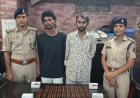 रायपुर में 459 प्रतिबंधित नशीली टेबलेट के साथ दो आरोपी गिरफ्तार, 1.83 लाख रुपये का सामान जब्त