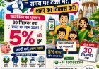 30 सितंबर 2026 तक संपत्तिकर जमा करने पर रायपुर नगर निगम देगा 5 प्रतिशत की छूट