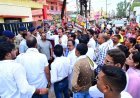 महंगी बिजली और स्मार्ट मीटर के विरोध में विकास उपाध्याय ने किया बिजली कार्यालय का घेराव