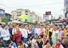 राहुल गांधी के विरोध में भाजपा का कांग्रेस कार्यालय घेराव, किरण देव बोले- देश में अराजकता फैलाने की कोशिश