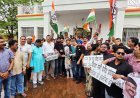 महासमुंद में कांग्रेस का उग्र प्रदर्शन: विधायक द्वारकाधीश यादव के नेतृत्व में फूटा युवाओं का आक्रोश,   फूंका प्रधानमंत्री का पुतला