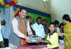 एमसीबी के पीएम श्री एकलव्य आदर्श आवासीय विद्यालय में शाला प्रवेशोत्सव, स्मार्ट क्लास का लोकार्पण