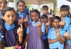लोकतांत्रिक प्रक्रिया से हुआ बाल संसद चुनाव, छात्रों ने निभाई चुनाव अधिकारियों की जिम्मेदारी