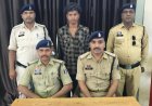 जांजगीर-चांपा में धारदार हथियार लहराकर लोगों को डराने वाला आरोपी गिरफ्तार, चाकू जब्त