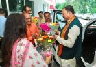 स्वास्थ्य मंत्री श्याम बिहारी जायसवाल का कांकेर दौरा, जनप्रतिनिधियों और प्रशासन ने किया आत्मीय स्वागत