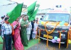 चांदनी बिहारपुर को मिली नई एम्बुलेंस, लक्ष्मी राजवाड़े ने दिखाई हरी झंडी