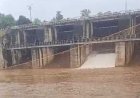लगातार बारिश से कर्रानाला बैराज का बढ़ा जलस्तर, 1.35 क्यूमेक्स पानी नदी में छोड़ा जा रहा