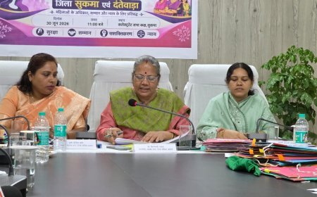 सुकमा में महिला आयोग की जनसुनवाई में बड़े फैसले, दो सरकारी कर्मचारियों पर एफआईआर के निर्देश