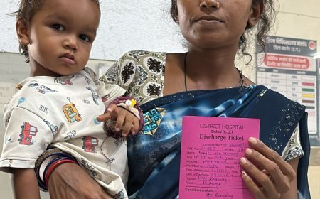 बालोद जिला अस्पताल के डॉक्टरों ने बचाई एक वर्षीय मासूम की जान, टंकी में डूबने के बाद मिला नया जीवन