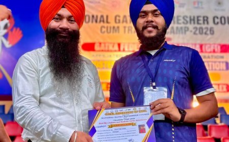 रायपुर के राजवीर सिंह छाबड़ा बने राष्ट्रीय गतका रेफरी, छत्तीसगढ़ का बढ़ाया मान