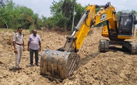 सक्ती में अवैध रेत खनन पर बड़ी कार्रवाई, FIR के बाद भी आरोपी फरार