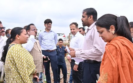 मखाना खेती से बढ़ेगी किसानों की आय, छाती गांव में कृषि मंत्री ने किया निरीक्षण