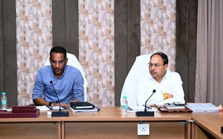 लोक निर्माण विभाग ने विद्युत एवं यांत्रिकी कार्यों की समीक्षा की, यूटिलिटी शिफ्टिंग में तेजी के निर्देश