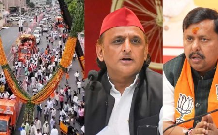 राम मंदिर प्रकरण पर अखिलेश का हमला, बोले- भाजपा अध्यक्ष के स्वागत में दिखी जनता की नाराजगी