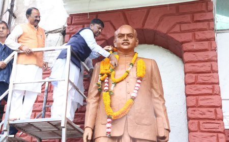 डॉ. श्यामा प्रसाद मुखर्जी के विचार राष्ट्र निर्माण की अमूल्य धरोहर : केदार कश्यप