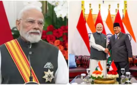 इंडोनेशिया ने पीएम मोदी को दिया सर्वोच्च सम्मान, दोनों देशों के बीच कई अहम समझौतों पर बनी सहमति